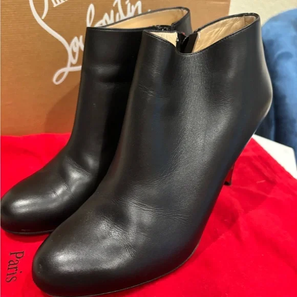 Christian Louboutin Belle 85 Calf Ankle boots - Picture 2 of 16